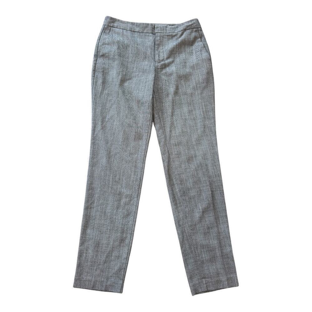 Zara Basics Women's Gray Straight Leg Dress Pants Size 2 Workwear Ankle